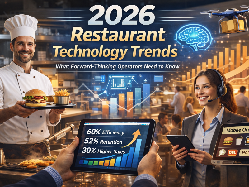 2026 Restaurant Technology Trends: What Forward-Thinking Operators Need to Know